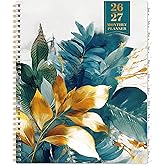 2026-2027 Monthly Planner/Calendar - Jan 2026 - Dec 2027, 2 Year Planner 2026-2027, 9'' x 11'', 24 Monthly Calendar, 2026 Planner with Tabs, Thick Paper, Inner Pocket, Spiral Binding, Holidays, Notes