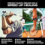 ionocore Tennis Elbow Support Strap with EVA Pad – Unisex One Size view 2