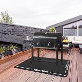 SMRONAR Fire Pit Mat 36 x 48 Inch, 3-Layer Fireproof Heat Resistant Pad view 7