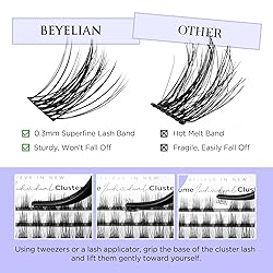 BEYELIAN Lash Clusters D Curl Cluster Eyelash