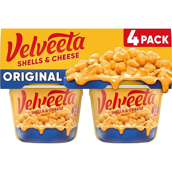 VELVEETA SHELLS AND CHEESE MAC AND CHEESE, 4...