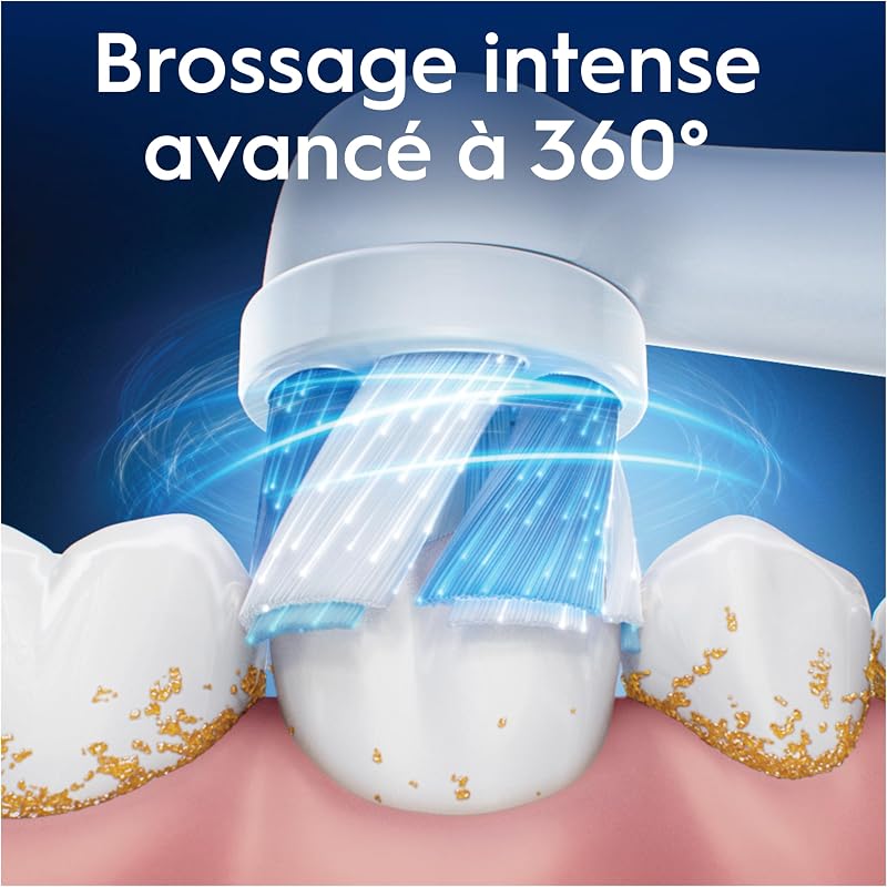 Brossettes de Rechange Ultimate Clean, lot de 8, Blanches