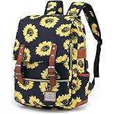 YGR Floral Laptop Backpack for Women, Female, School, Travel, Business, Outdoor Sports, Office, Work