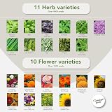 Garden Pack Garden Pack Seeds Pouch 50 Varieties Non-GMO 25000 Seeds view 5