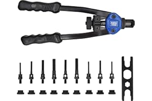 AP ASTRO PNEUMATIC TOOL COMPANY Astro Pneumatic Tool 1450 13" Plusnut and Extra-Long Rivet Nut Setter Kit Metric & SAE