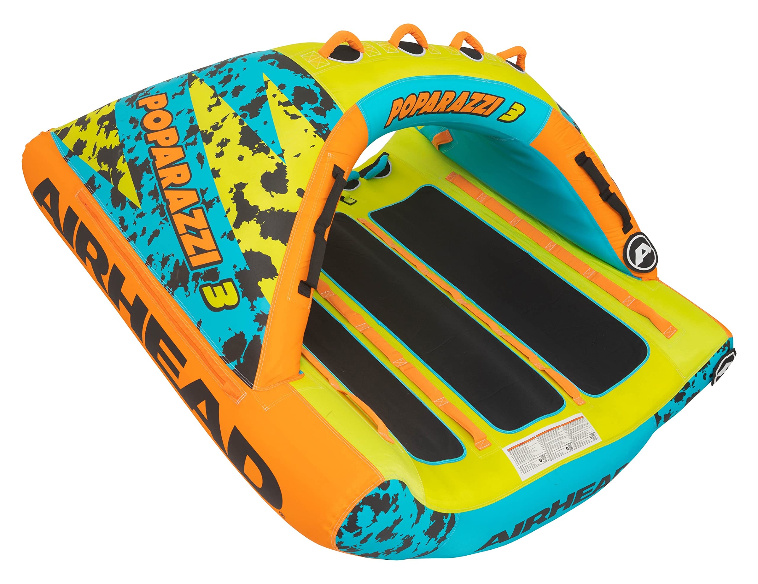 Photo 1 of AIRHEAD Sportsstuff Poparazzi 3, 1-3 Rider Towable Tube for Boating,