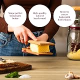 Kilner Butter Paddles Set of 2 Natural Beech Wood Paddles 23 cm view 5