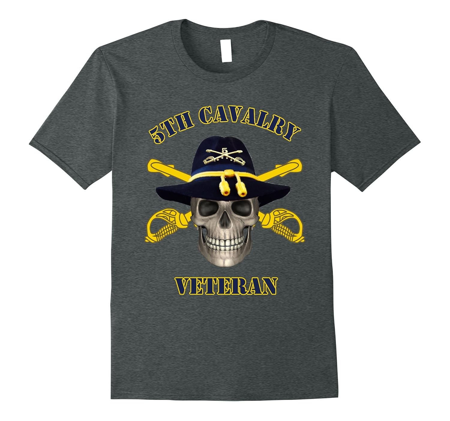 5th Cavalry - for Army Vets of Fifth Cavalry T-shirt-ANZ