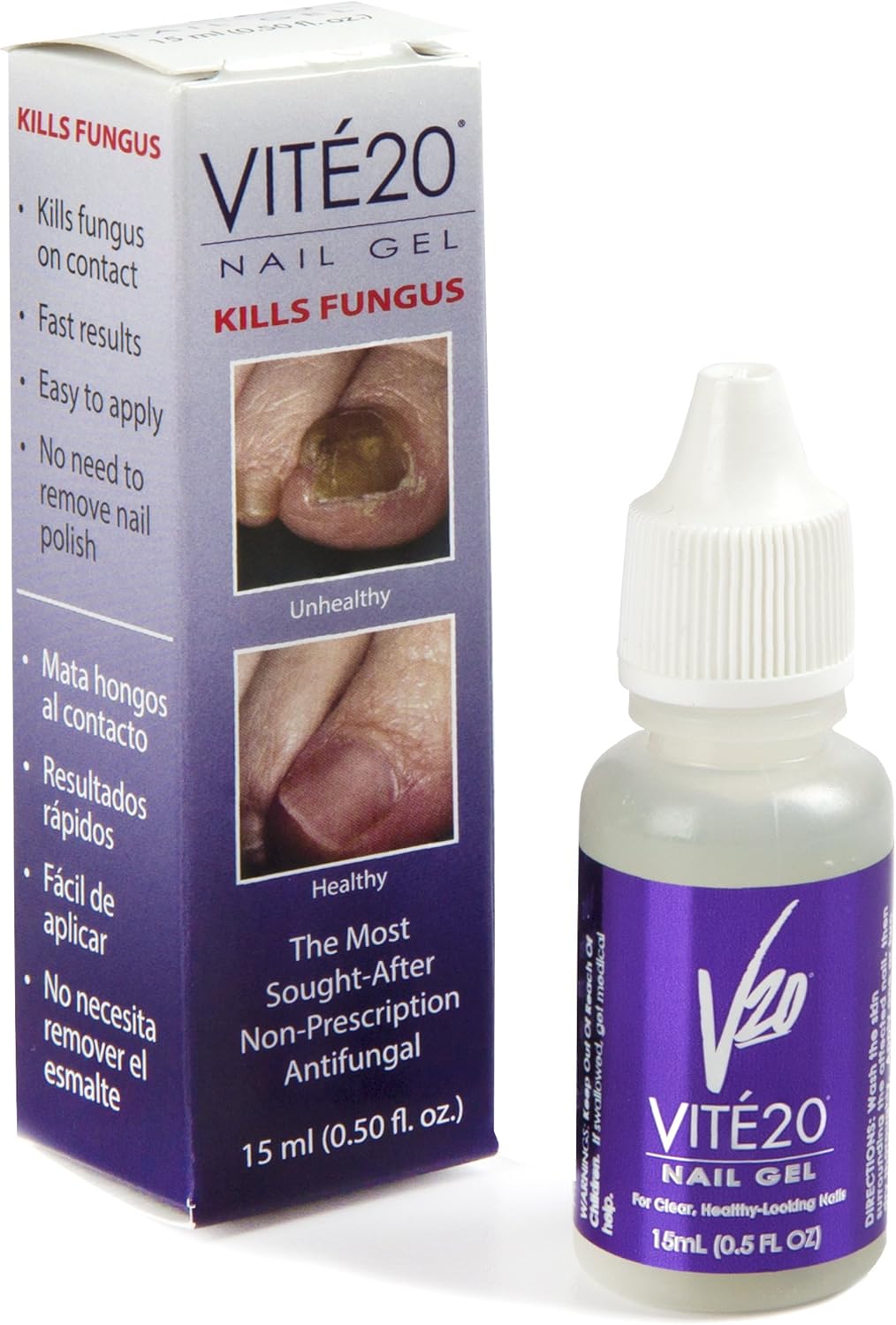Vite 20 Anti Fungus Nail Gel .5oz by Lisa & Me Amazon.ca Home & Kitchen