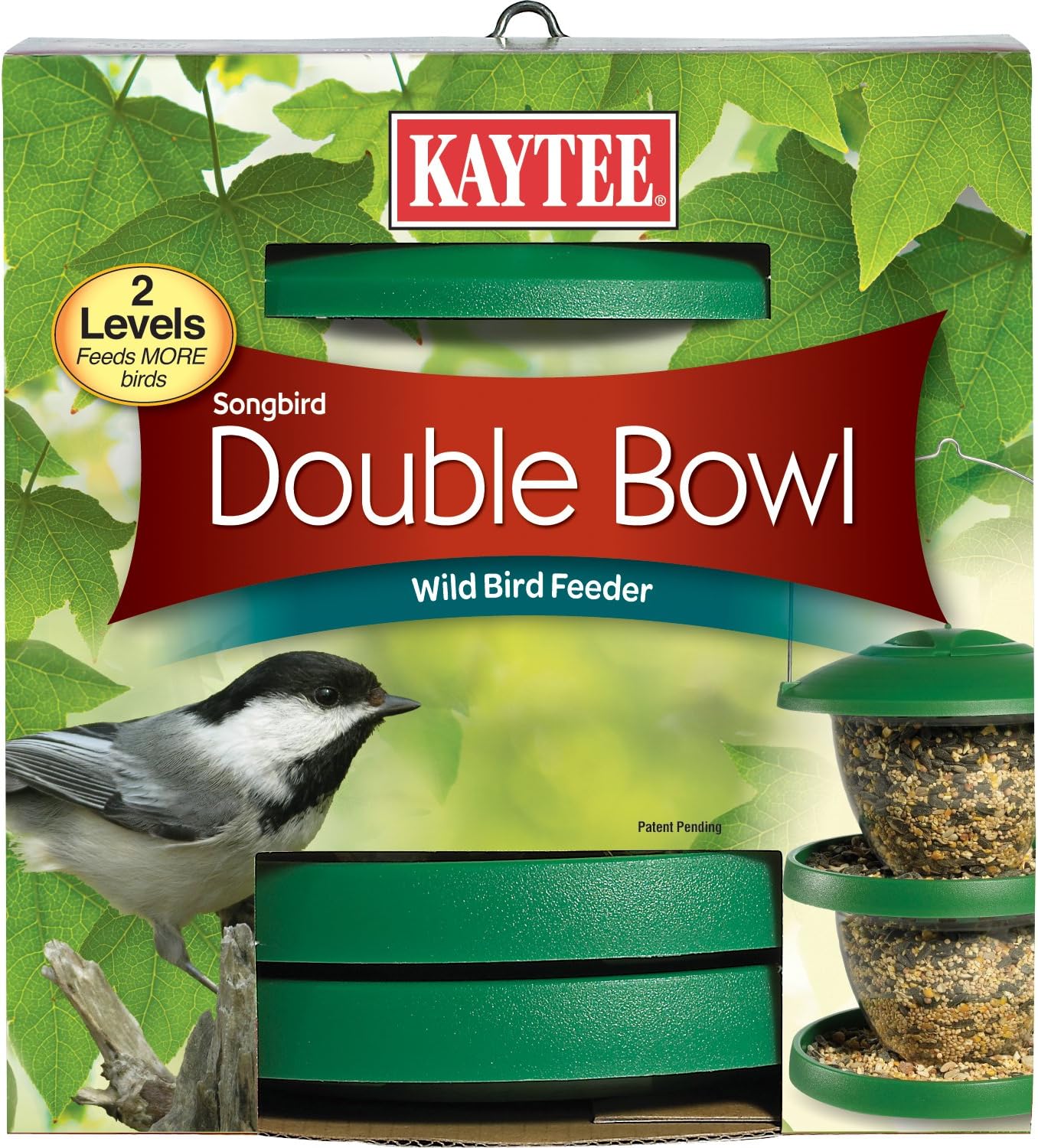 Kaytee Songbird Double Bowl Feeder Wild Bird Feeders