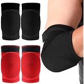 JolliLudo 2 Pairs Muay Thai Elbow Pads for Muay Thai Kick Boxing Wrestling Basketball Adjustable Elbow Protector Avoid Abrasions Bruises Sprains During Training to Ensure Sports Safety for Man