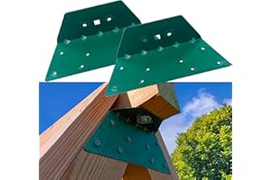 Hi Flame 2 Pecs EZ Frame Bracket for Swing Set Swing Beam A-Frame Wooden Swing Accessories Swing Fitting High Strength Support Green