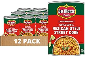 Del Monte Mexican Street Corn, 14.75 oz. Can (Pack of 12)