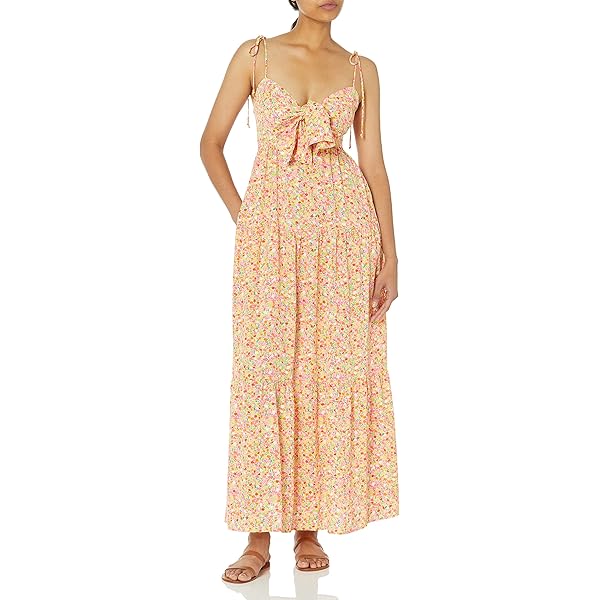 long chocolate brown dresses MOON RIVER One Shoulder Brown Size XSmall Midi Dress main image 0