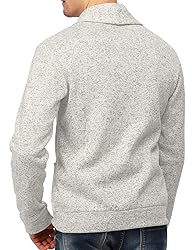 H2H Mens Slim Fit Basic Knitted Longsleeve V-Neck