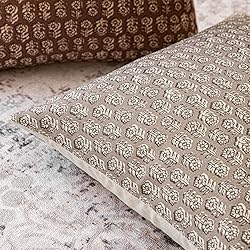 Foindtower Set of 2 Decorative Neutral Floral Print