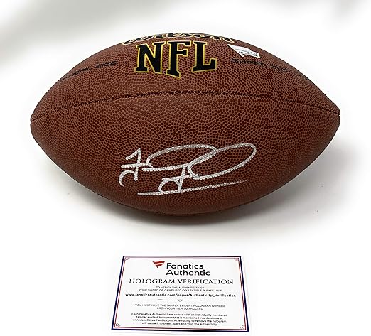 tua signed football