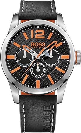 Amazon Com Boss Orange Men S 1513228 Paris Analog Display Quartz