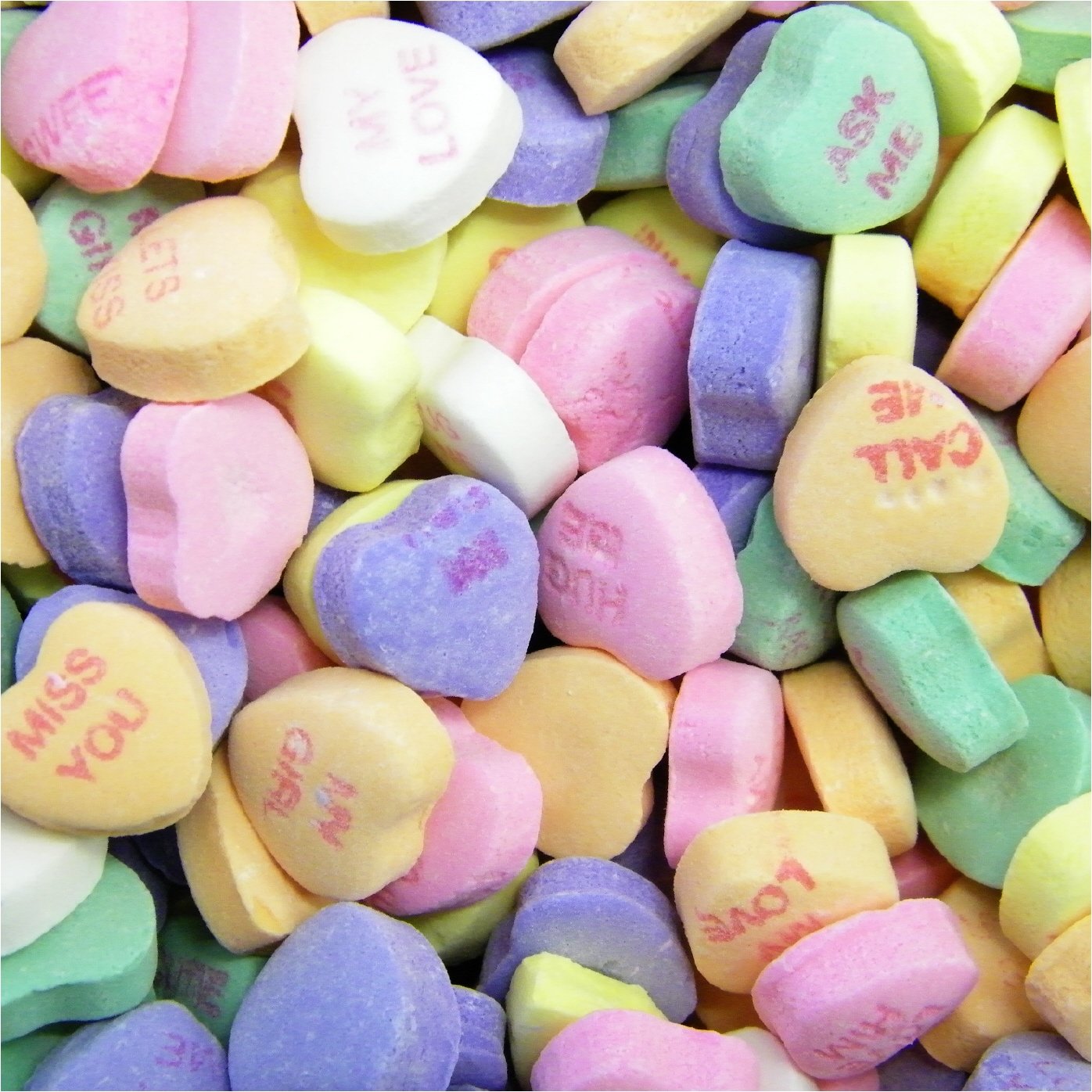 candy hearts pictures