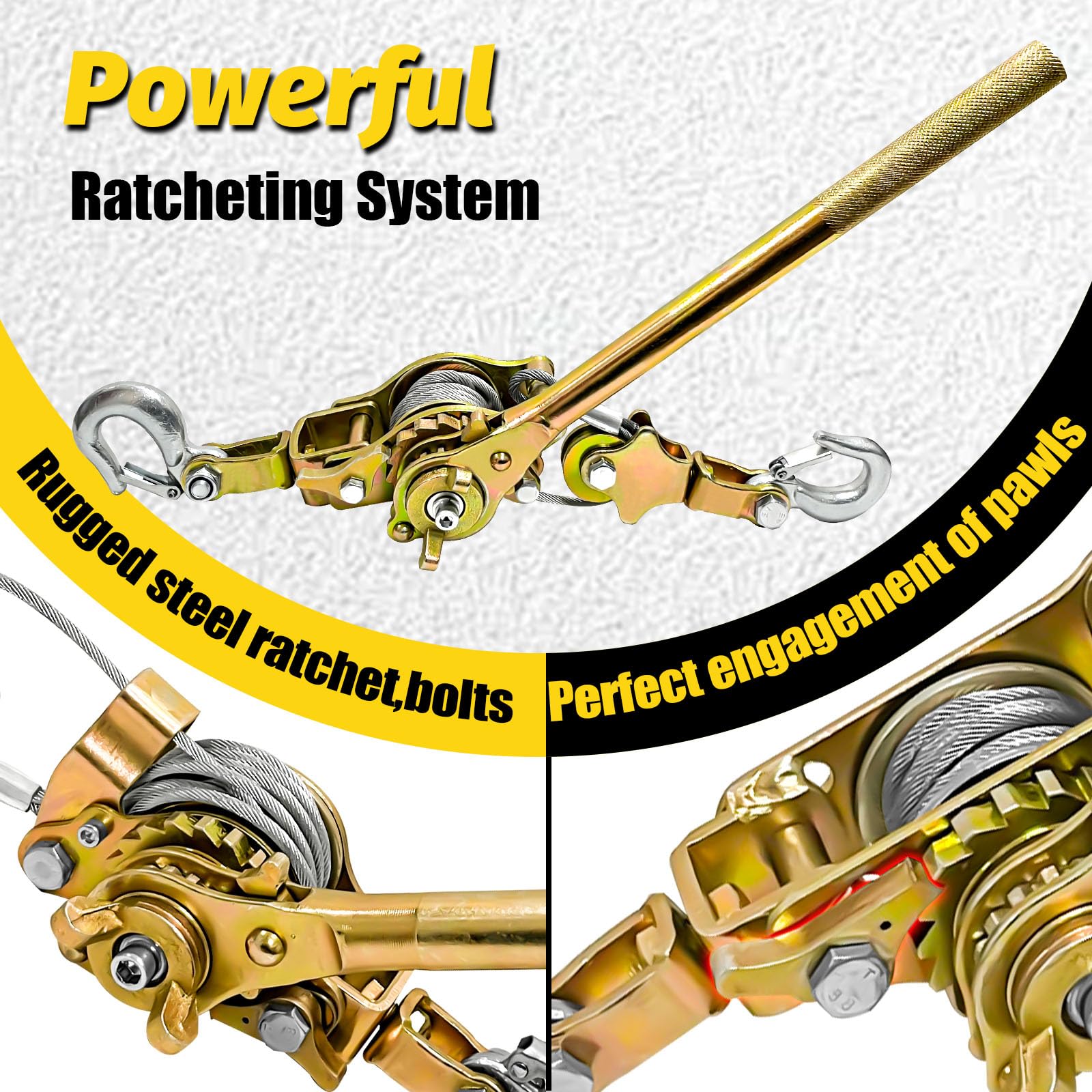 Mua SENKEYFE Come Along Winch Puller, Cable Hoist Winch Puller with 2 ...