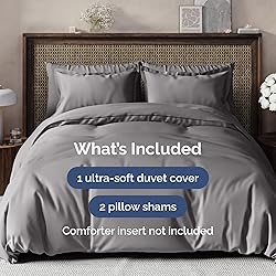Duvet Cover Queen Size Set - Extra Soft Queen Size