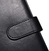 Mymazn A4 Faux Leather Clipboard Folder Conference Folder Black view 6