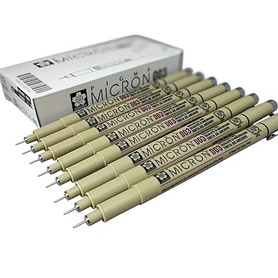 Sakura Pigma Micron 003 Black Artist Drawing Pens Zimbabwe Ubuy