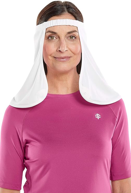 Coolibar UPF 50+ Unisex Drammen UV Hat Drape Sun Protective (One Size