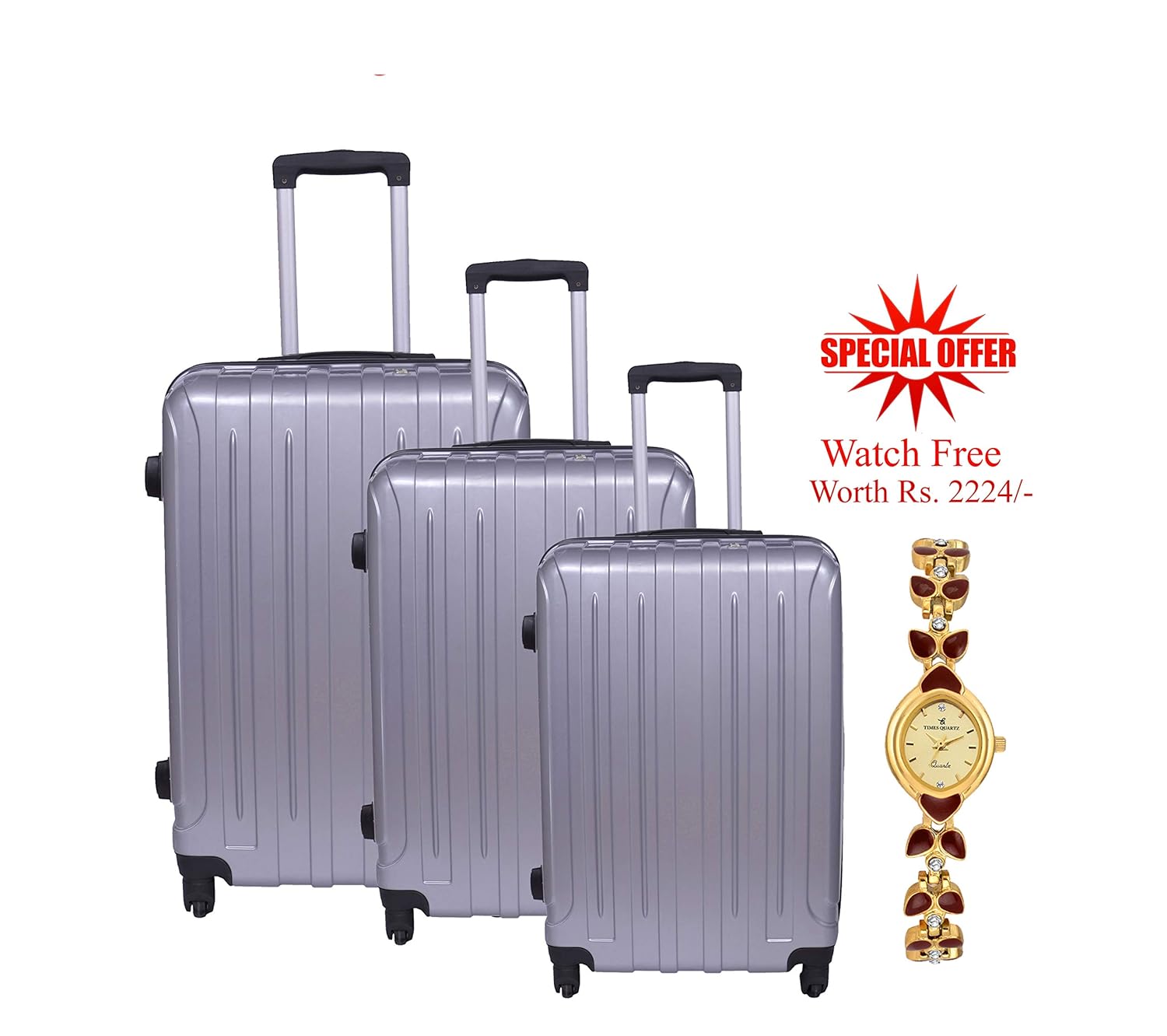 luggage trolley bags combo offers