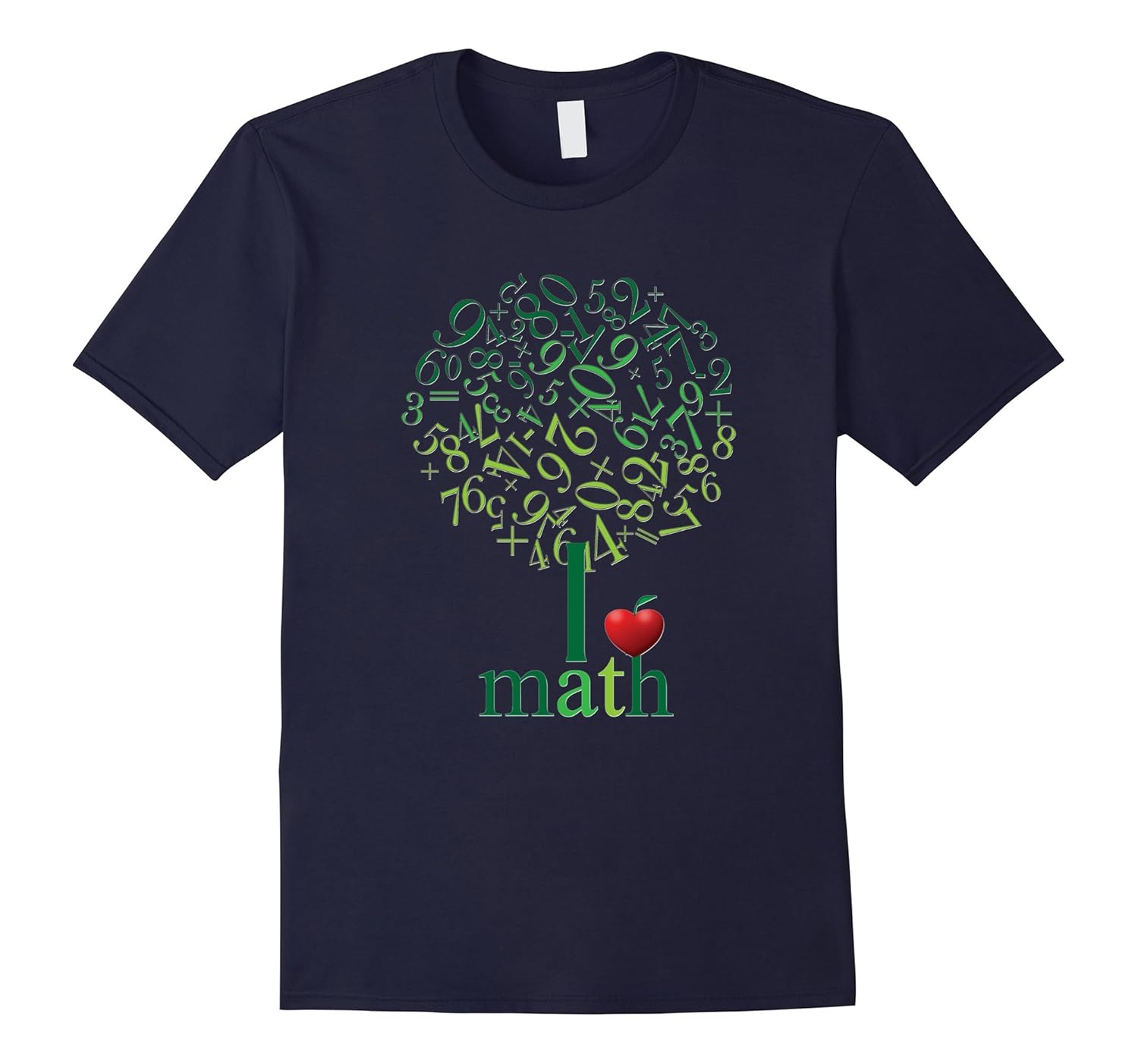 I Love Math T Shirt For mathematicians, Teachers students-ANZ