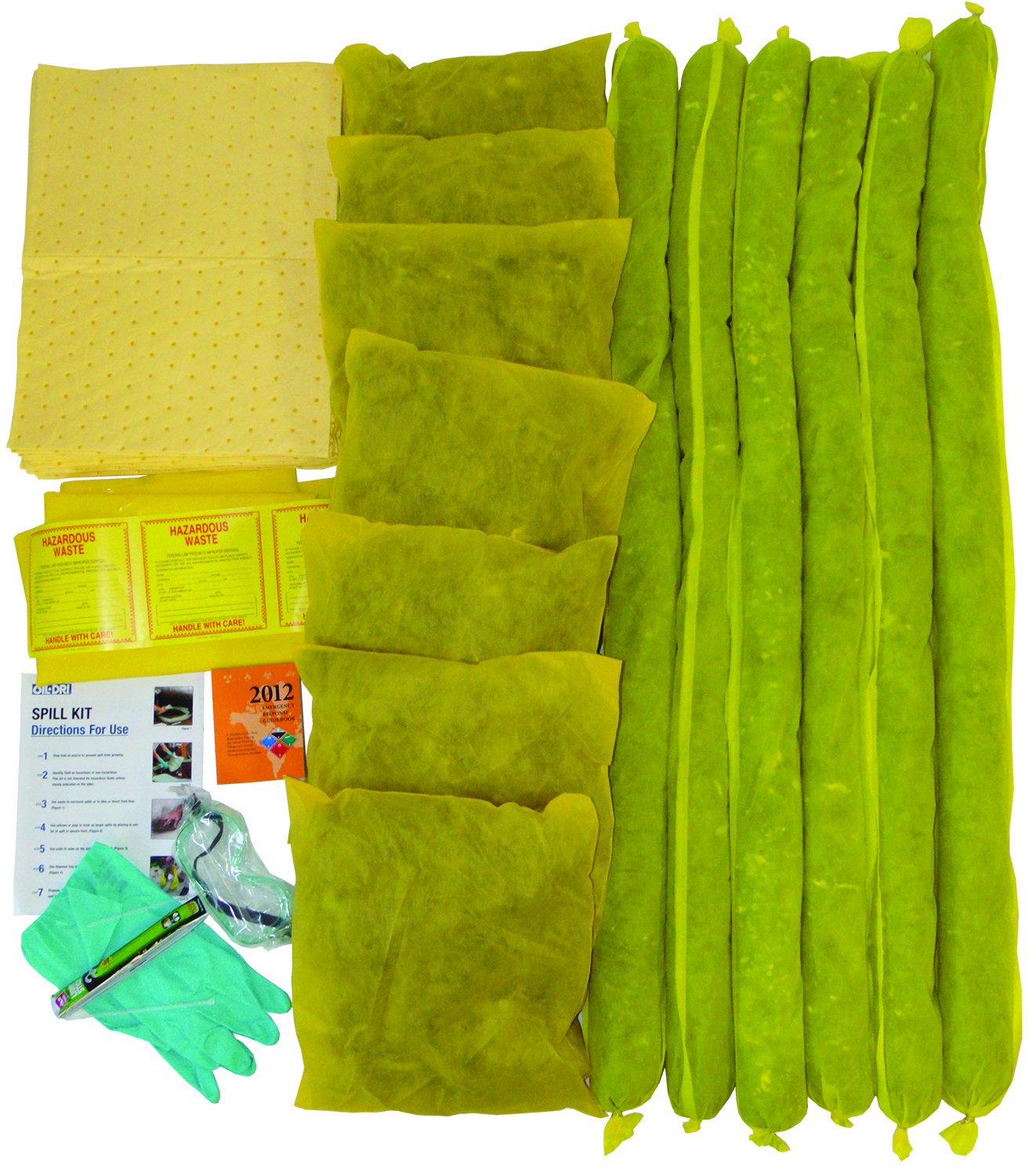 Oil-Dri L90894 20 gallon Hazardous Material Spill Kit: Industrial Spill Response Kits: Industrial & Scientific
