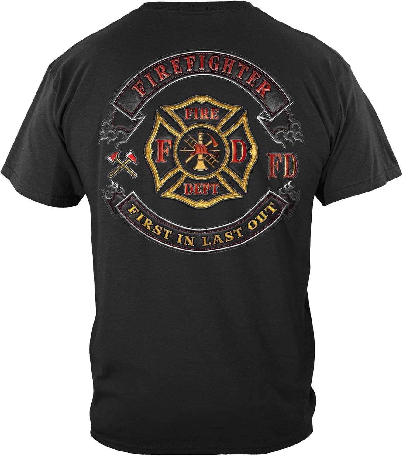 cheap firefighter t shirts