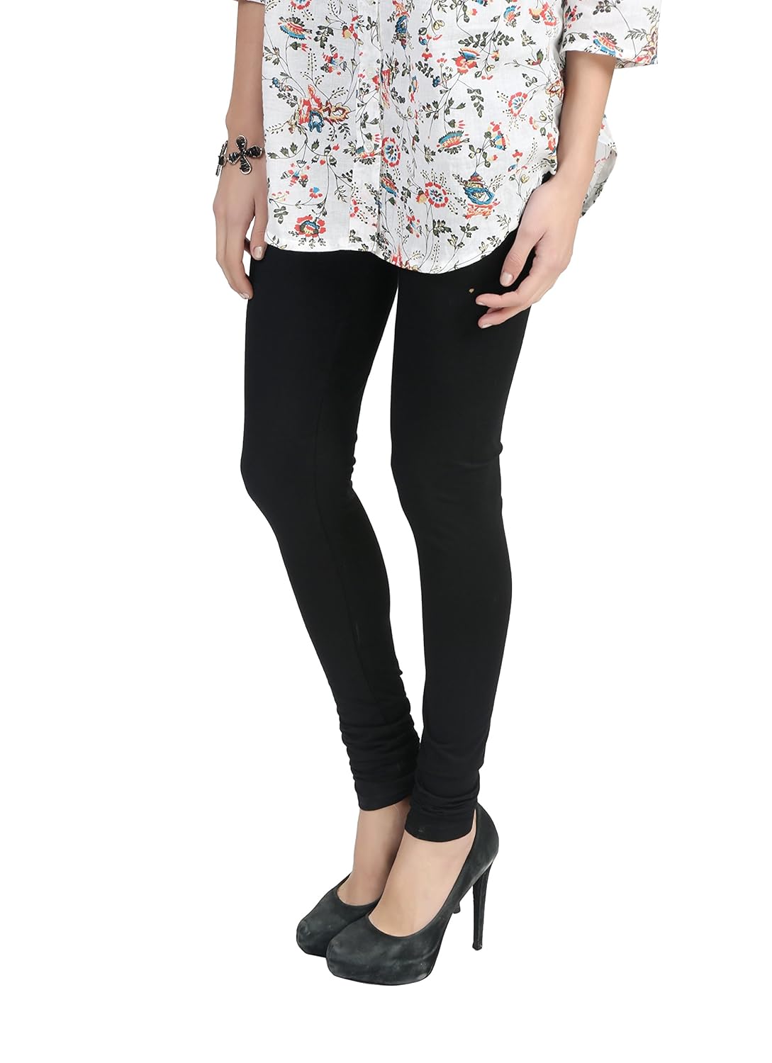 trendy trotters cotton lycra leggings for girls