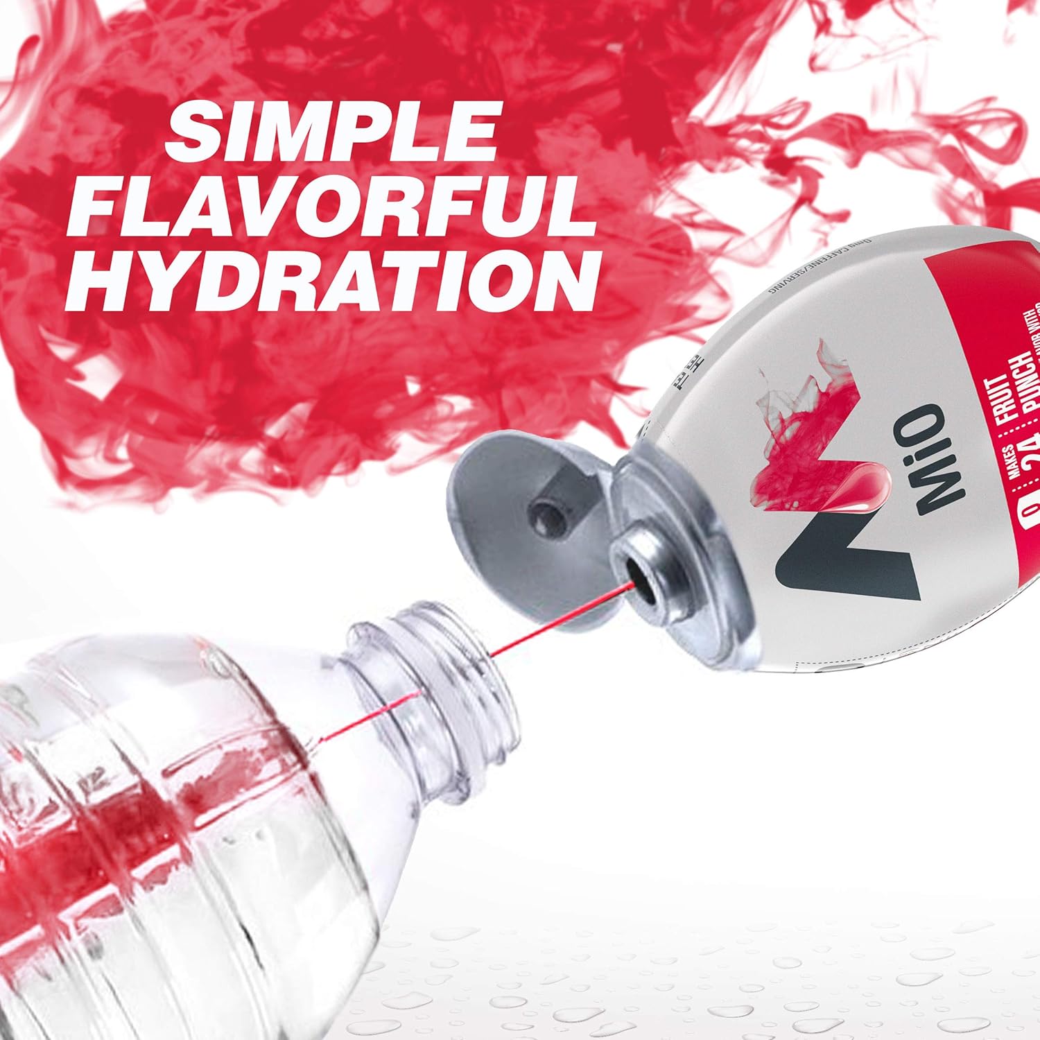 Mio Fruit Punch Liquid Water Enhancer Drink Mix (1.62 fl oz Bottle) : Beverage Flavoring Syrup : Grocery & Gourmet Food