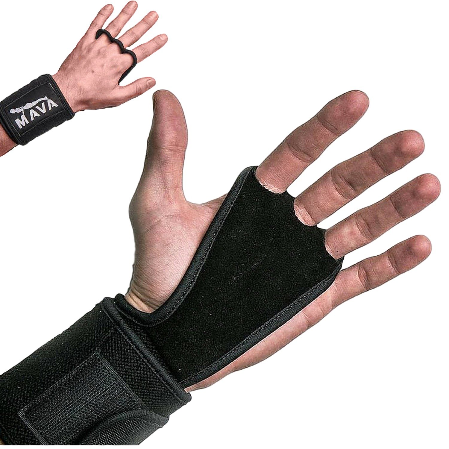 Mava Sports Hand Grips with Wrist Support