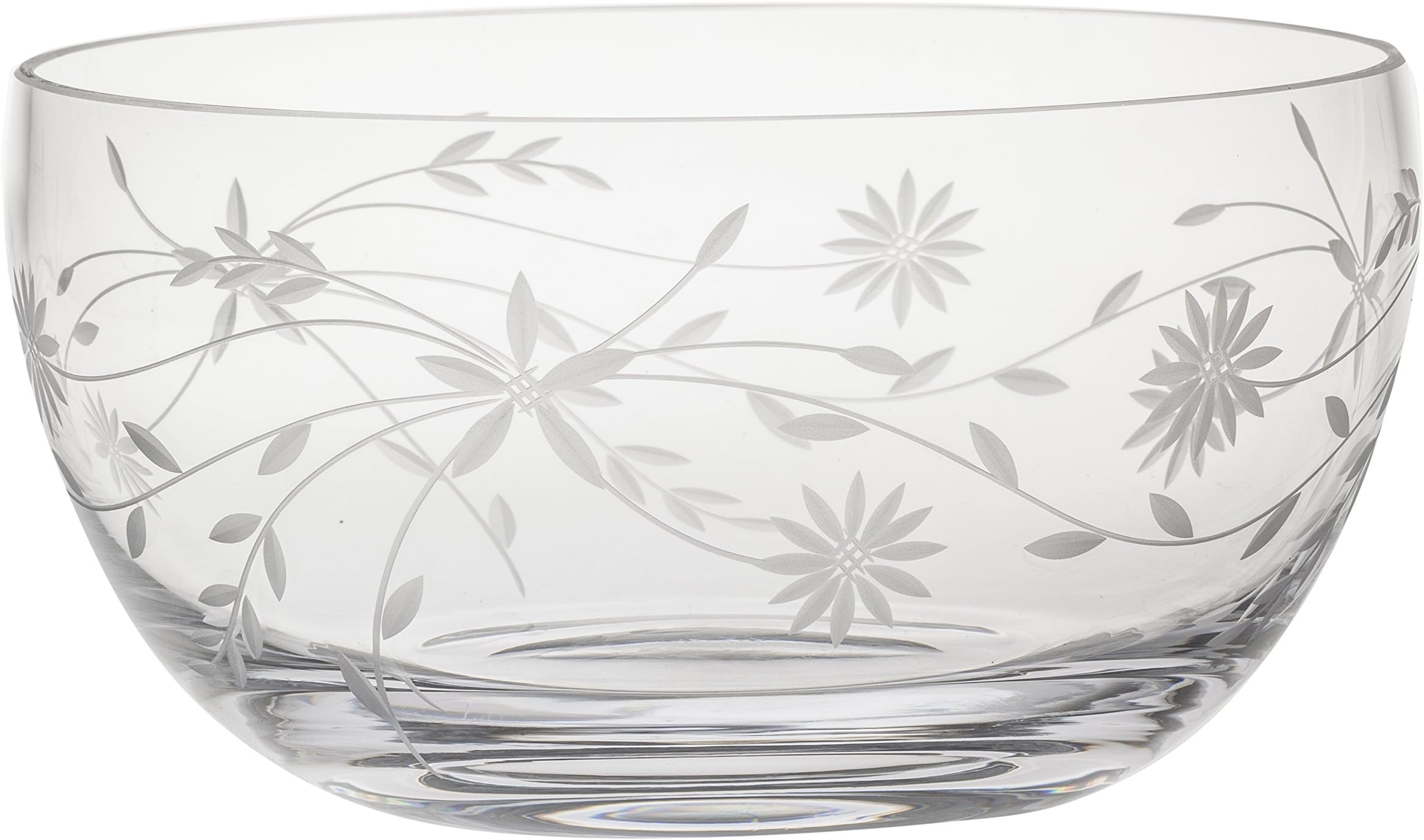 Royal Scot Crystal | Daisy Fruit Bowl | Gift Boxed