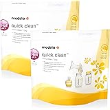 Medela Quick Clean Micro-Steam Bags, 2 Packs of 5 bags