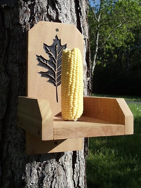 Amazon Com Squirrel Feeder Corn Cob Squirrel Feeder By Natures
