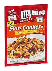McCormick Slow Cookers Fiesta Chicken Seasoning Mix 1.5 ounce