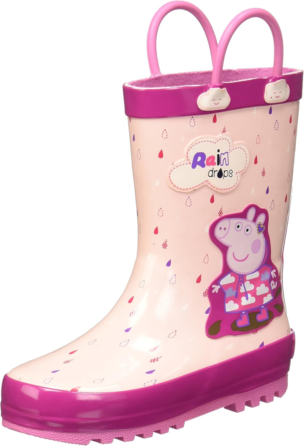Botas De Goma Botas De Agua Peppa Pig Para Niñas Rosa