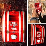 pologmase Fire Alarm Pull Station Doorbell Resin Wall Decor Firefighter Gift view 3