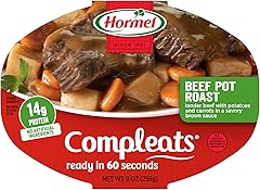 HORMEL COMPLEATS Beef Pot Roast Microwave Tray, 9 Ounces (Pack of 6)