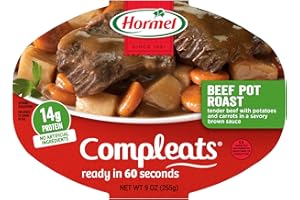 Hormel Compleats Beef Pot Roast with Potatoes & Carrots, 9oz Microwavable Bowls by Hormel