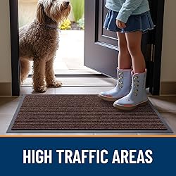 OLANLY Front Door Mat Indoor Outdoor