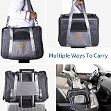 Morpilot Pet Carrier Bag Portable Cat Carrier Top Opening Breathable Mesh 9kg view 5