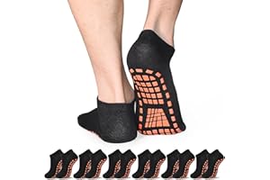 ELUTONG Men Non Slip Sticky Grips Socks
