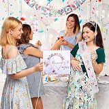 JEOPKO Mummy to Be Sash Rhinestone Tiara Baby Shower Gifts Mum Party Decorations view 5