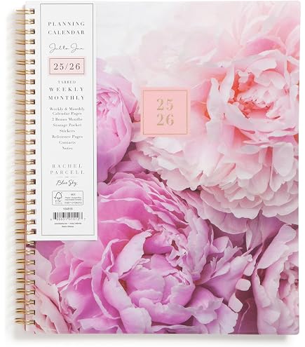 Forvencer 2025 Planner – Hardcover Weekly & Monthly Planner, Jan-Dec 2025, 6" X 8", Spiral Bound With Tabs, Inner Pocket, A5 Size, Black - View #4