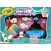 Crayola Scribble Scrubbie Pets Blue Lagoon Playset, Creative Toys