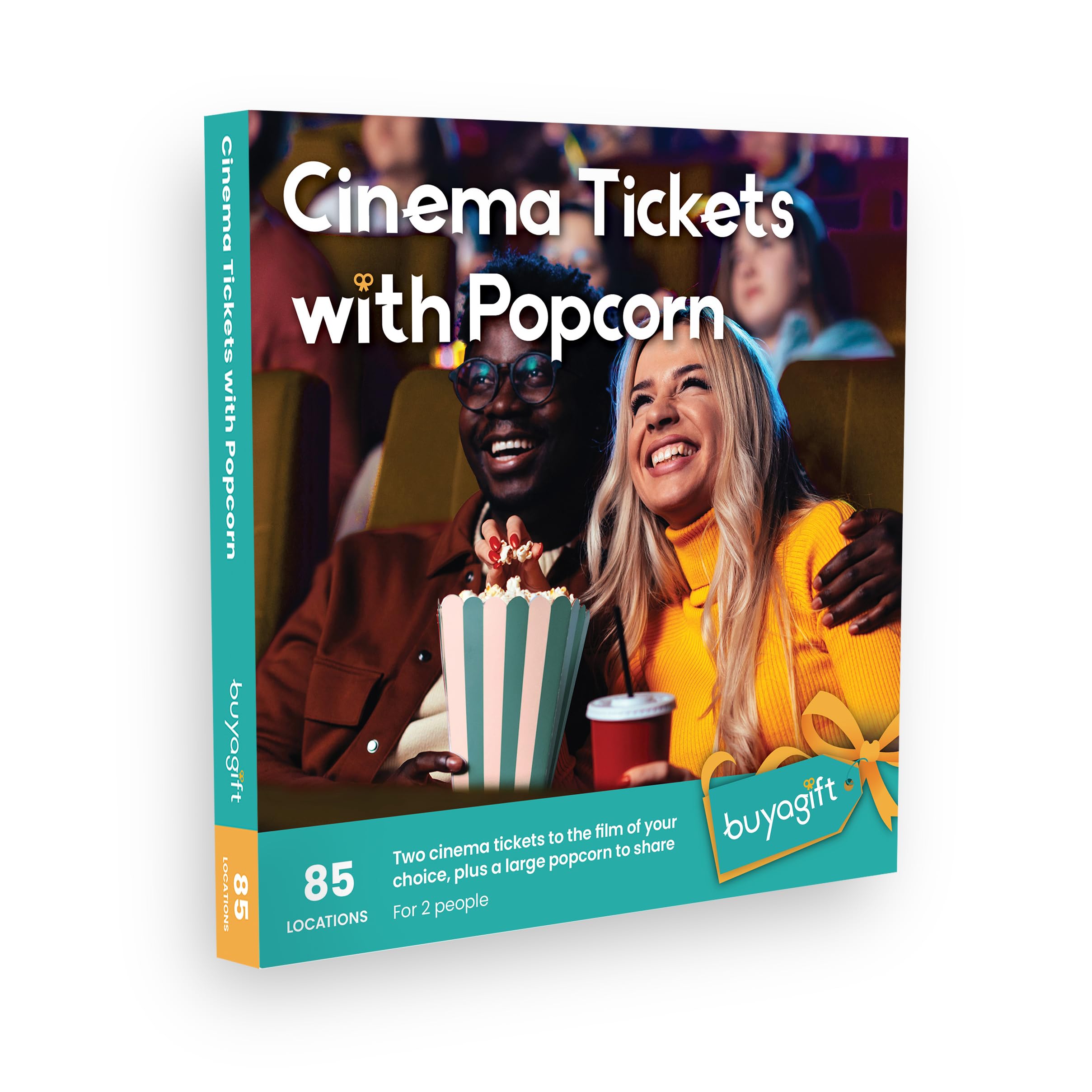 Buyagift Cinema and Popcorn Experience Box for 2-85 UK Movie Outings
